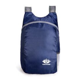 20L Waterproof Survival Pack – Lightweight Emergency/Go-Bag (Color: Navy Blue)