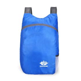 20L Waterproof Survival Pack – Lightweight Emergency/Go-Bag (Color: Blue Color)