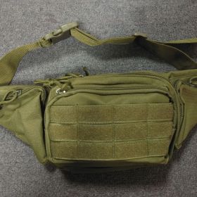 Multifunctional Tactical Waist Bag for Survival, Hiking, or Cycling (Color: ArmyGreen)