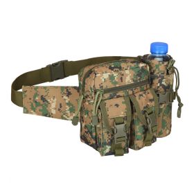 Adjustable Camouflage Waist Bag: Tactical /Survival Gear Carrier (Color: Jungle Camouflage)