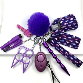 Women Self-Defense Keychain Set: Personal Safety/Escape Tool (Style: Style10)