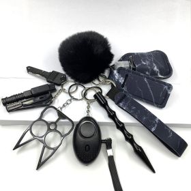 Women Self-Defense Keychain Set: Personal Safety/Escape Tool (Style: Style13)
