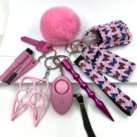 Women Self-Defense Keychain Set: Personal Safety/Escape Tool (Style: Style1)