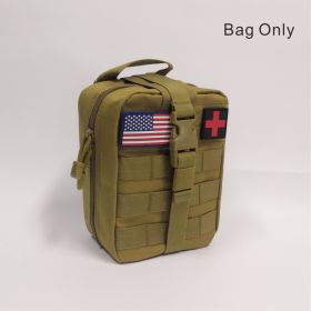 MOLLE Tactical First Aid Bag – IFAK Pouch for Med Response (Color: Mud Color)