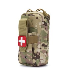 EDC First Aid Pouch w/Tourniquet Holder – Survival Med Gear (Color: Camouflage)