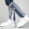 Waterproof High-Top Rain Boot Covers: Durable Shoe Protection