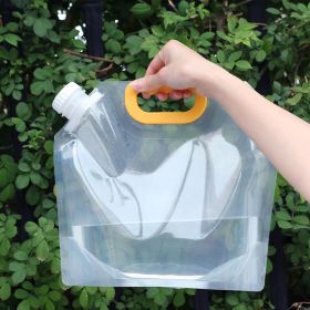 Portable Folding Water Storage – Outdoor & Survival Water Tank (Capacity: 10L Transparent)