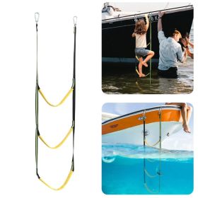 Emergency Tools Rubber Boat Special Boarding Ladder (Type: 3-Ladder, Color: Green)