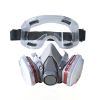 Respirator Mask with Safety Glasses – Dust & Vapor Protection