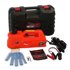 Electric Car Jack 155-530mm 5T Lifting Tool Emergency Equipment Car Repair Tool Electric Hydraulic Car Jack for SUV Garage (Load Capacity: 5 Ton, Color: Orange)