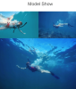 2L Single-bottle respirator diving equipment.  Constant pressure 2 Mpa breathing 25-30Minutes snorkel mask snorkeling tube protective back bag