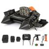 Inflatable Fishing Float Tube w/Detachable Gear Storage System