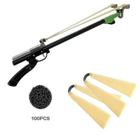 High-Power Steel Slingshot - Survival/Hunting/Precision Shooting (Color: Telescopic slingshot)