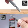 Survival Multi-Tool - Knife/Carabiner/Can Opener/Phone Stand