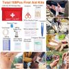 125pcs Professional Survival Kit – Tactical Crisis & First Aid Gear