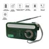 Hand Crank Solar Radio: AM/FM/NOAA, Flashlight/SOS/Charger