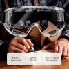 Respirator Mask with Safety Glasses Filters for Dust