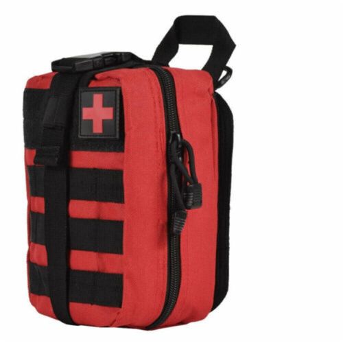 Tactical First Aid Pouch - Compact/Durable Utility Bag (Bag Only)
