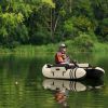 Inflatable Fishing Float Tube with Pockets/Fish Measuring Ruler