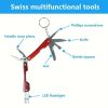 8ps Survival Kit: Flint/MultiTool Set/Home/Outdoor Preparedness