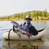 Inflatable Fishing Float Tube with Pockets/Fish Measuring Ruler