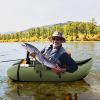 Inflatable Fishing Float Tube with Pockets/Fish Measuring Ruler