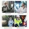 Respirator Mask with Safety Glasses Filters for Dust