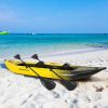 Inflatable 2-Person Kayak Set with Aluminum Oars & Repair Kit