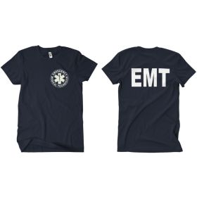 EMT T (Option: SHIRT NAVY 2SIDED WHITE IMPRINT)