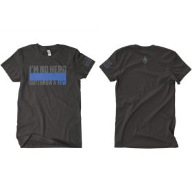 I'M NOT HERO MEN'S T (Option: SHIRT BLACK 2SIDED)
