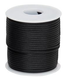 95lb Micro Cord 100ft Spool – Compact Survival/Emergency Line (Color: Black)